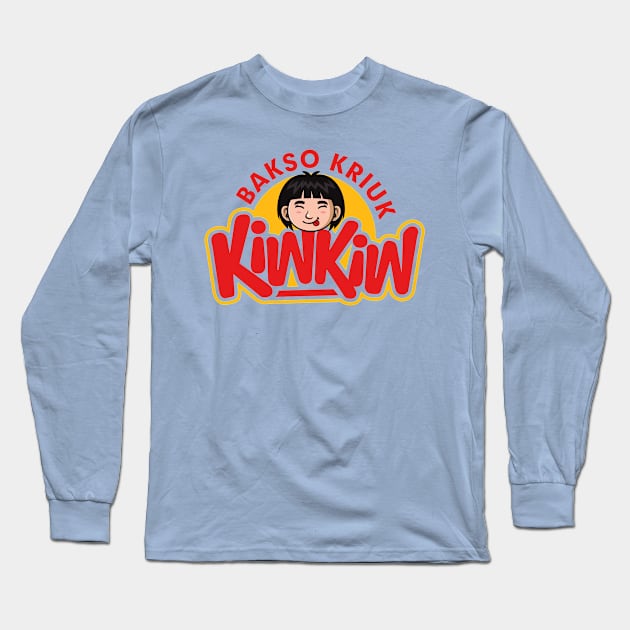 meatball kriuk Long Sleeve T-Shirt by omawarung183